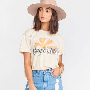 Super fun “Stay Golden” tee shirt
